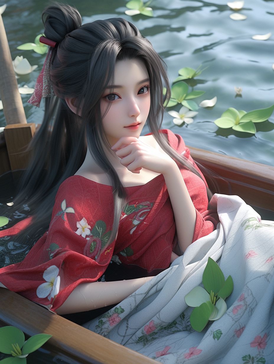 国风美人图片免费下载