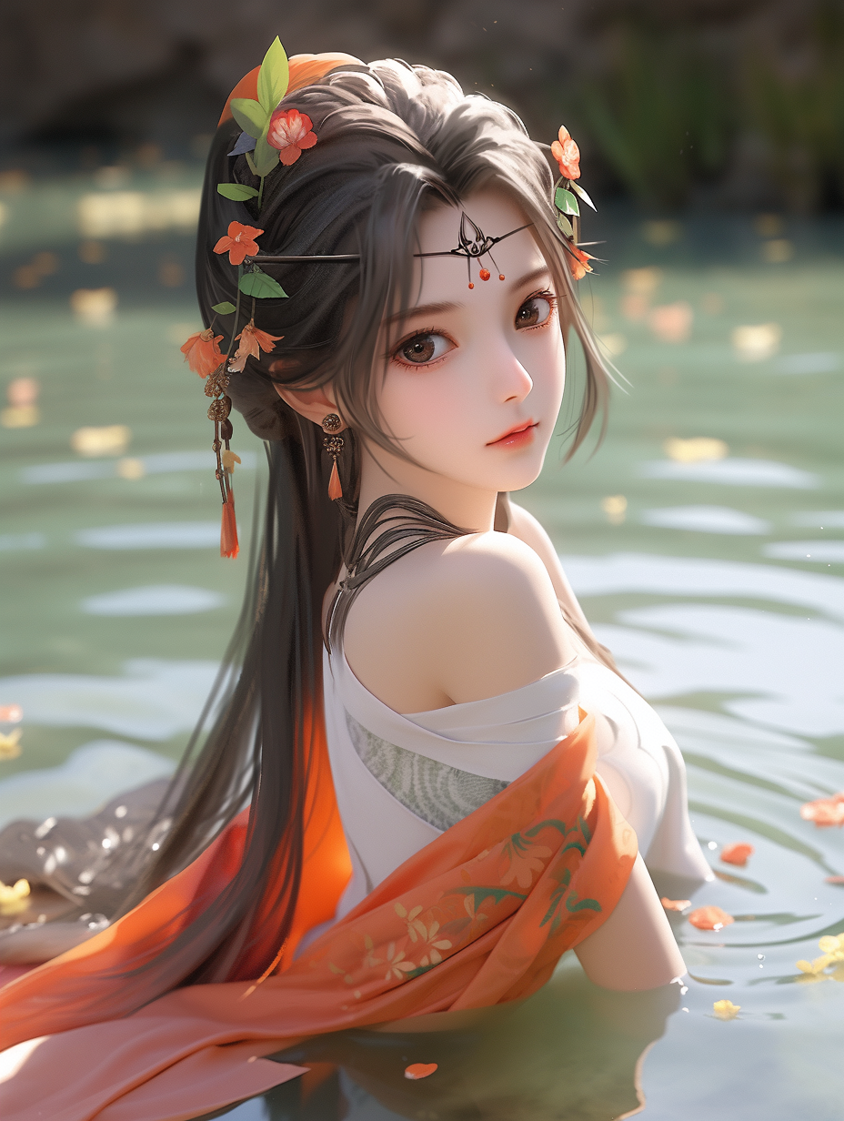 国风美人图片免费下载