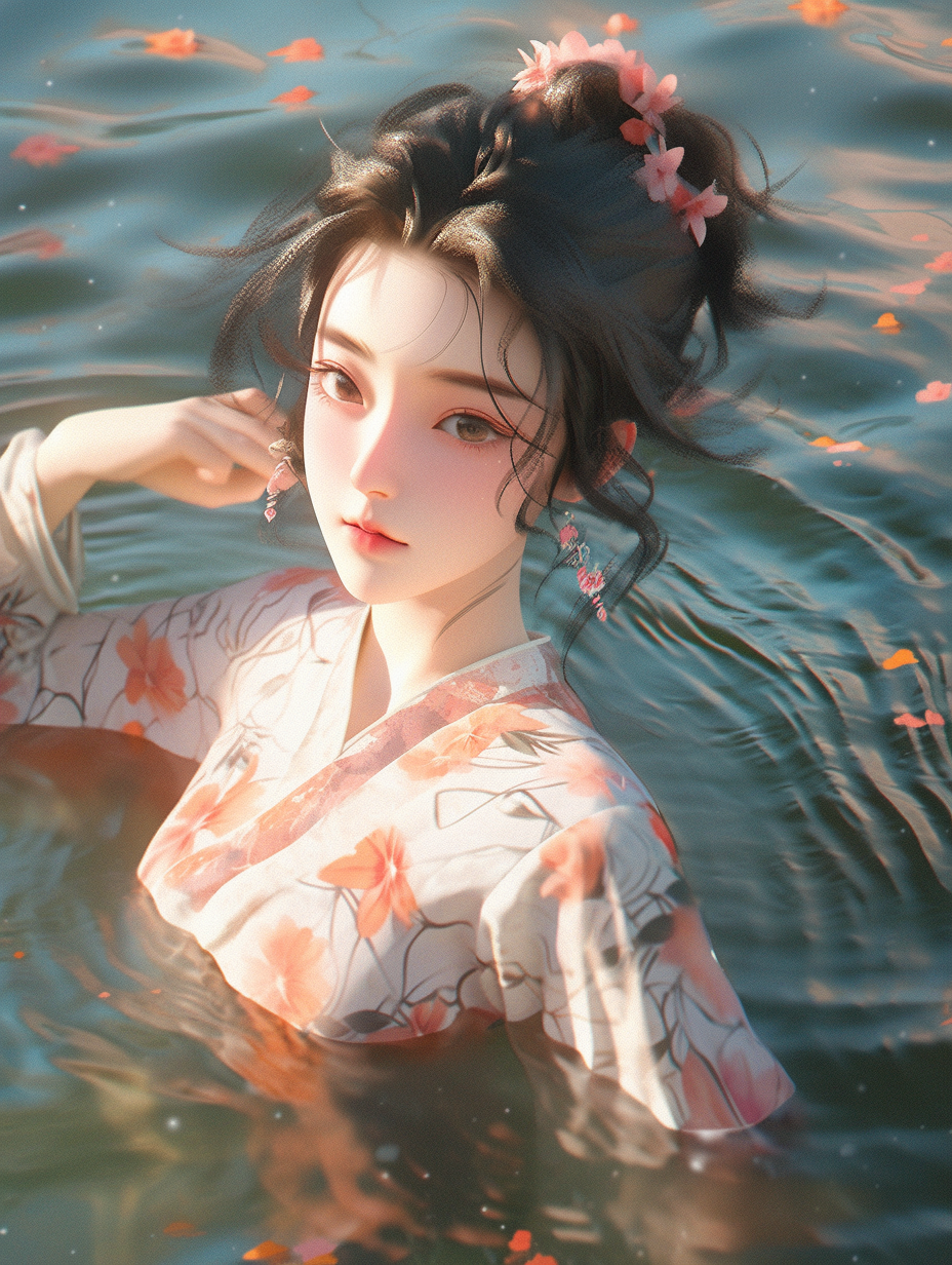 国风美人图片免费下载