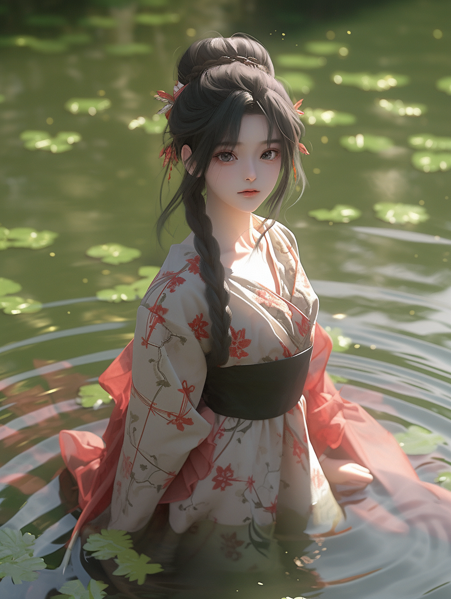 国风美人图片免费下载