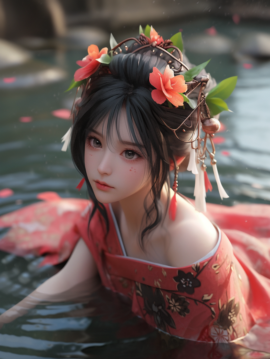 国风美人手机壁纸图片下载