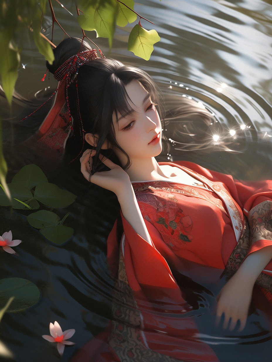 国风美人图片免费下载