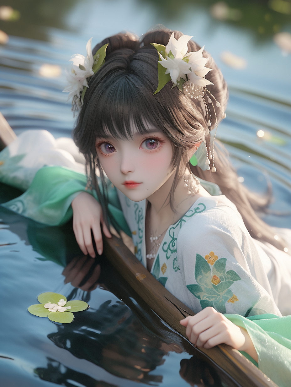 3d国风美人图片免费下载