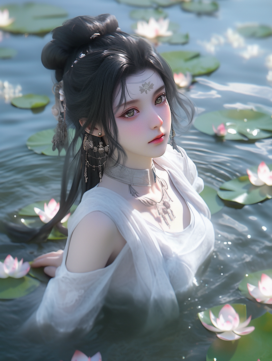 国风美人图片免费下载