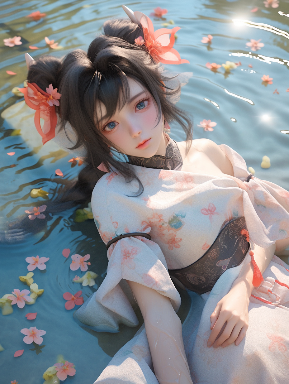 3d国风美人图片免费下载