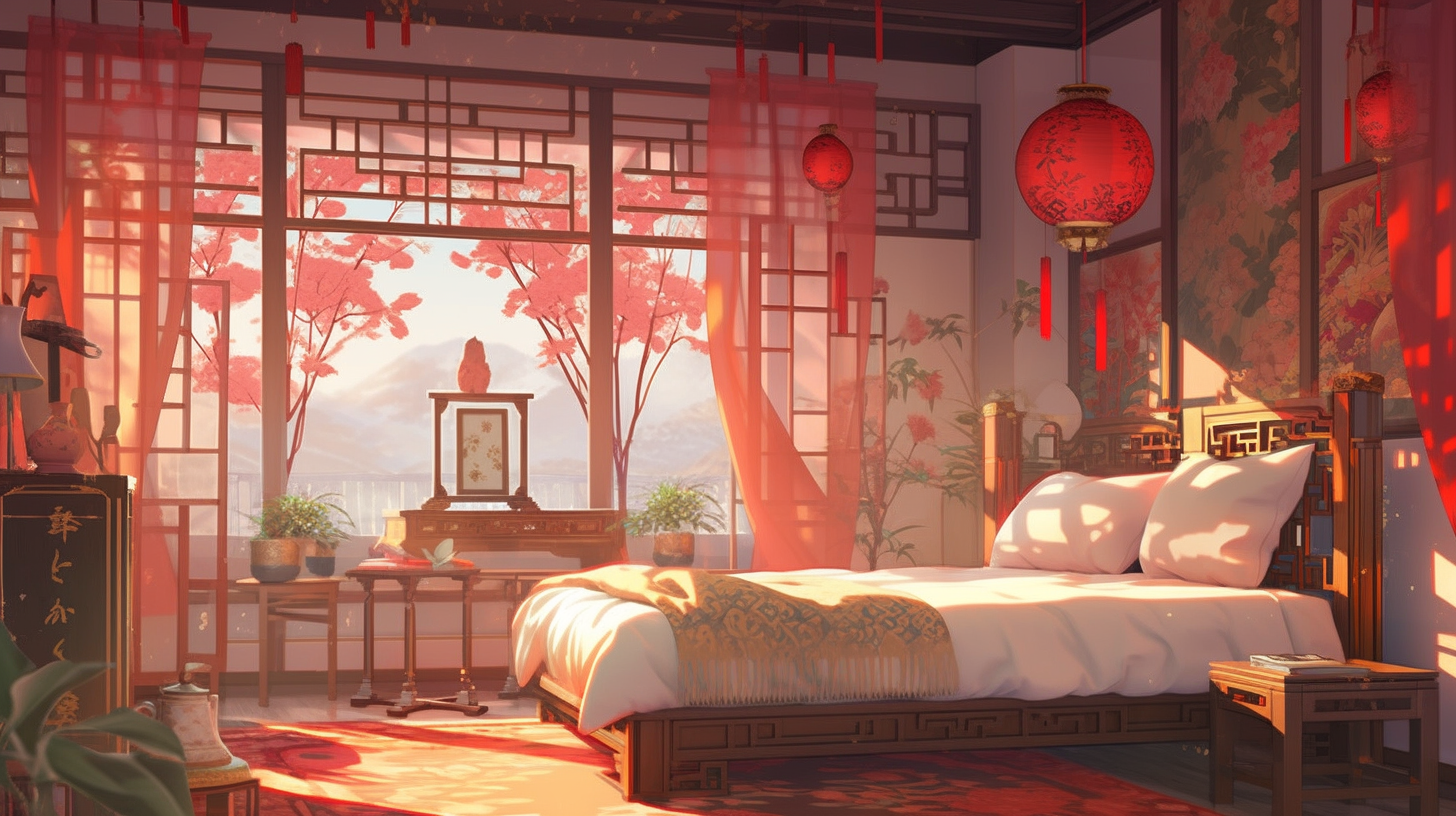 3d仙侠古风背景图片免费下载