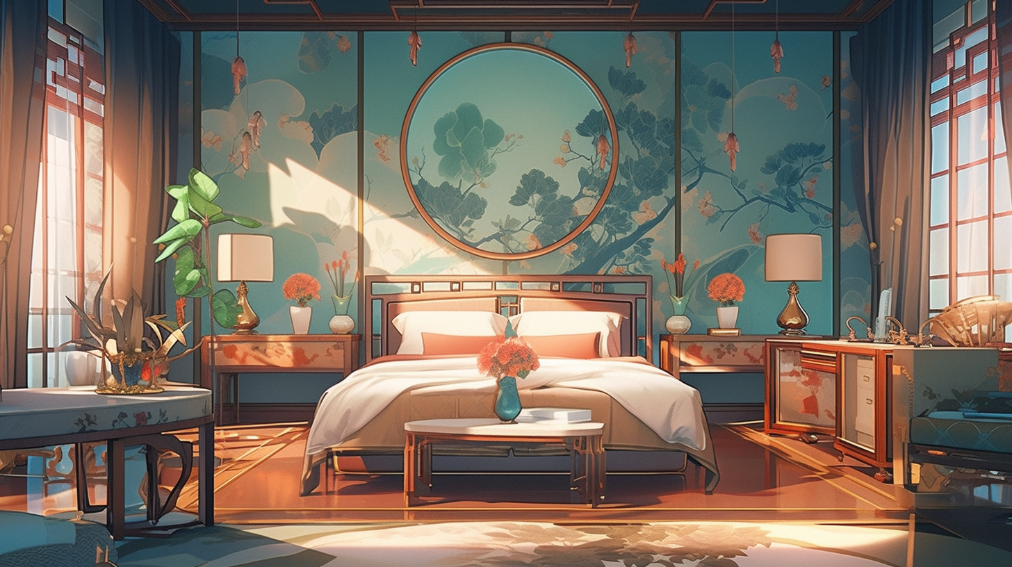 3d仙侠古风背景图片免费下载