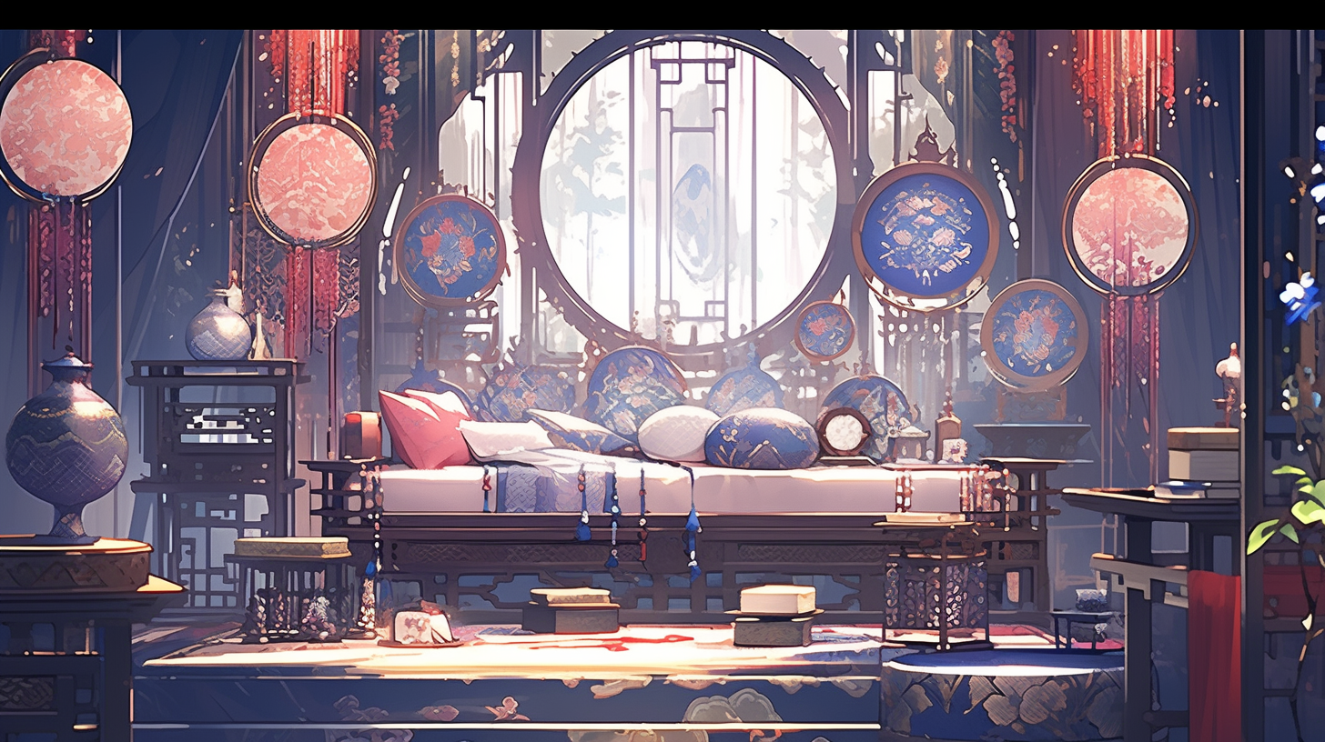 3d仙侠古风背景图片免费下载