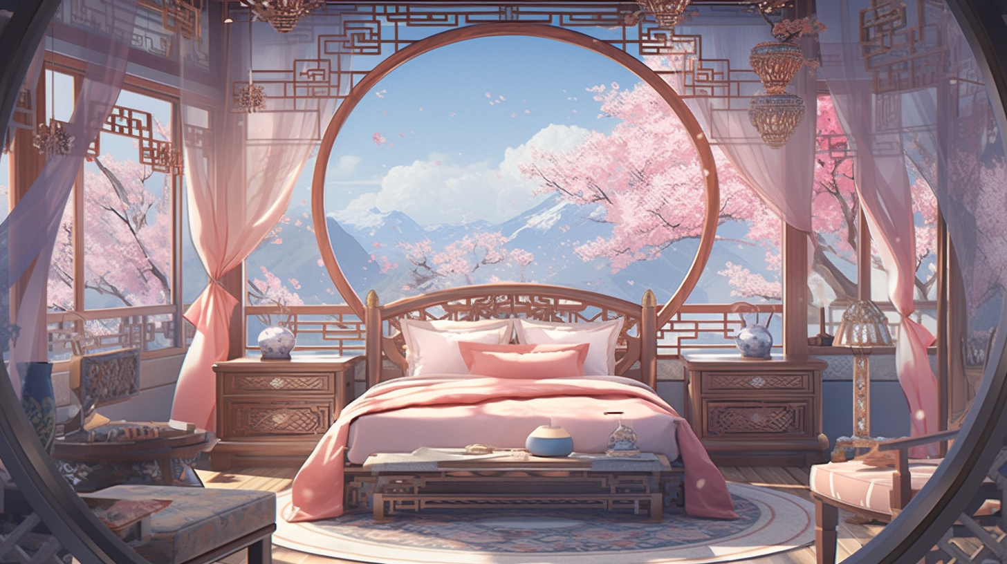 3d仙侠古风背景图片免费下载