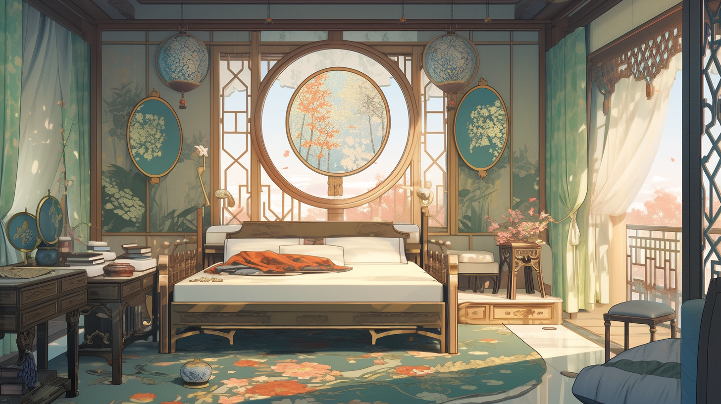 3d仙侠古风背景图片免费下载