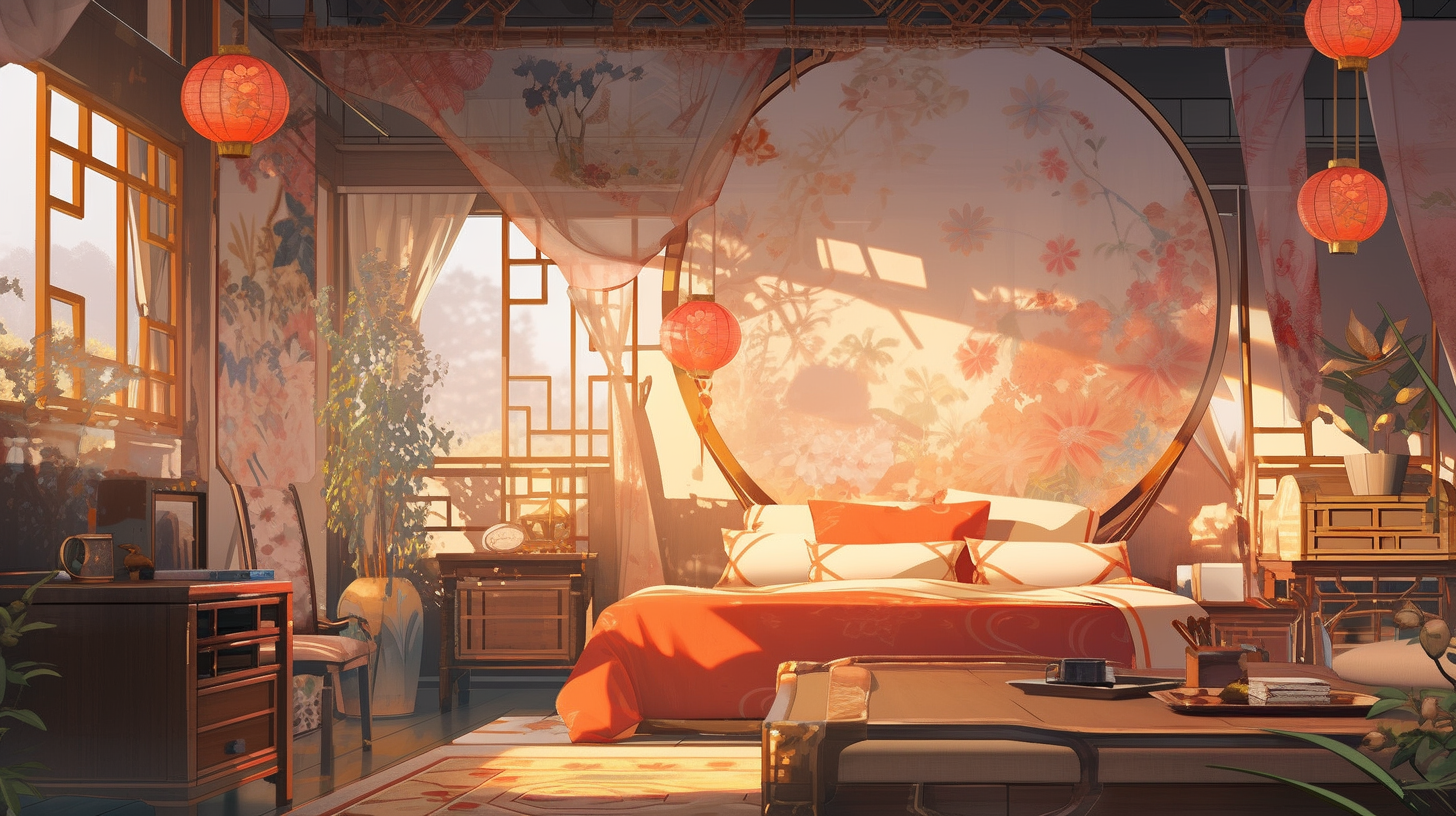 3d仙侠古风背景图片免费下载