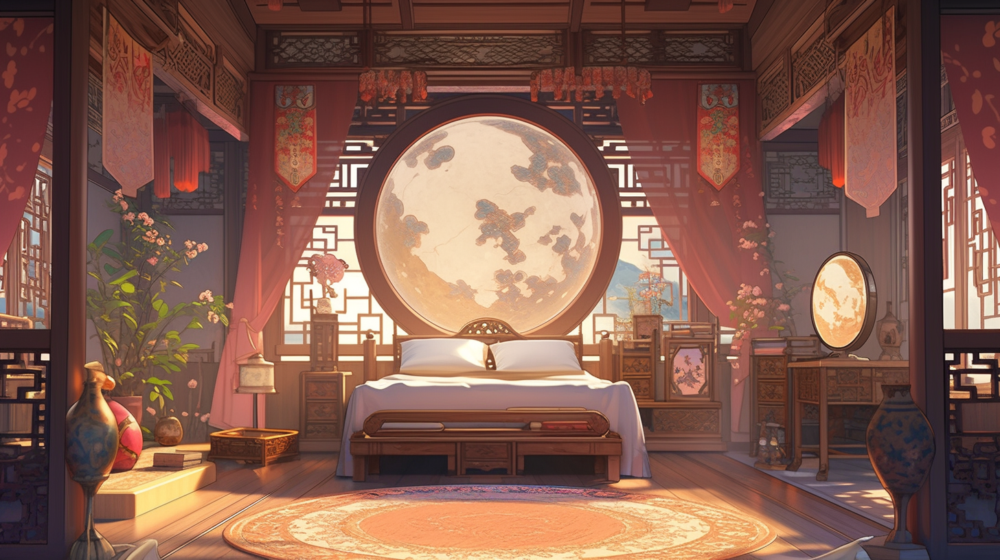 3d仙侠古风背景图片免费下载