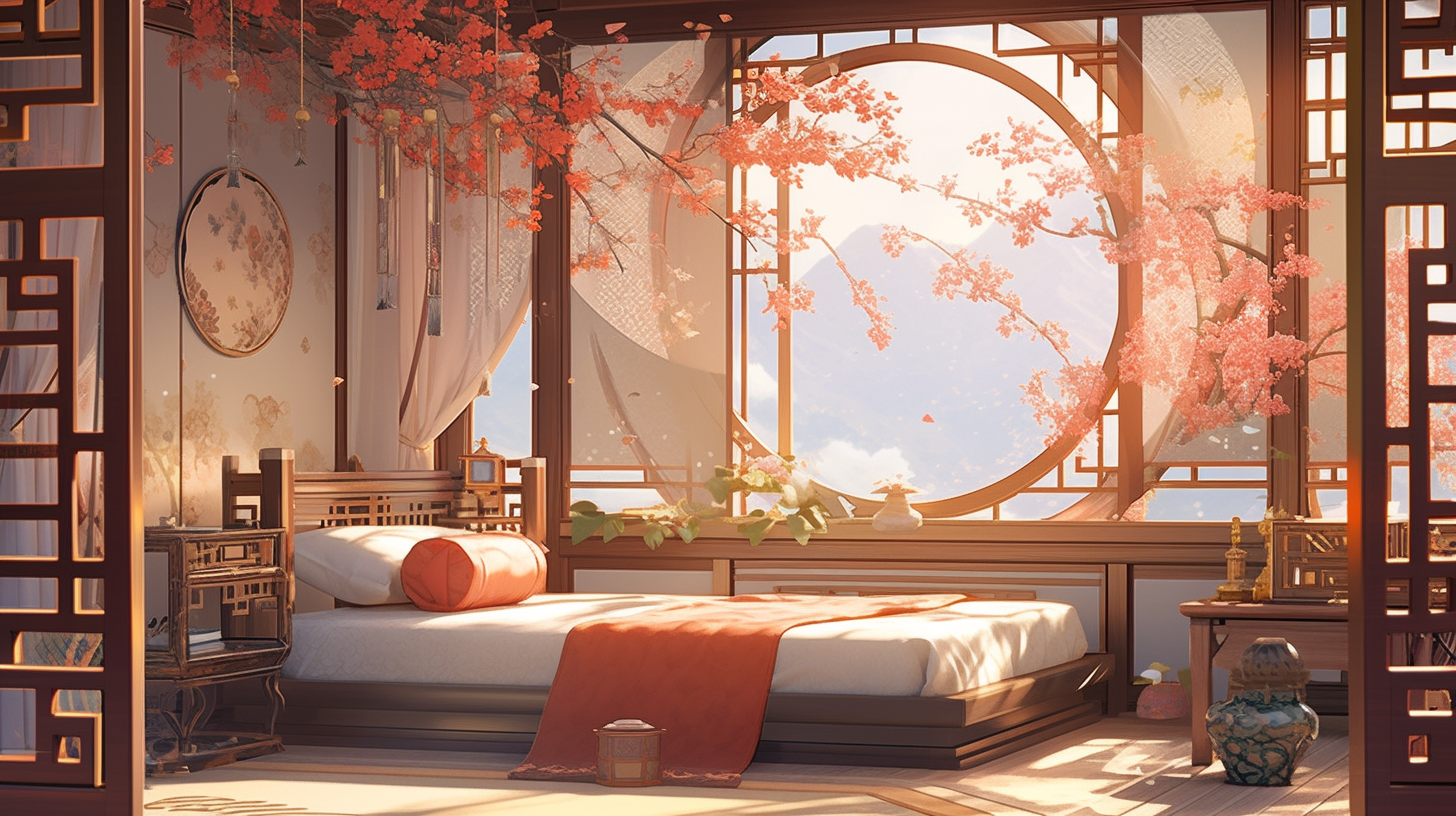 3d仙侠古风背景图片免费下载