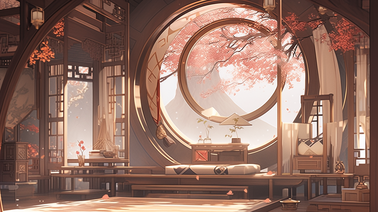 3d仙侠古风背景图片免费下载