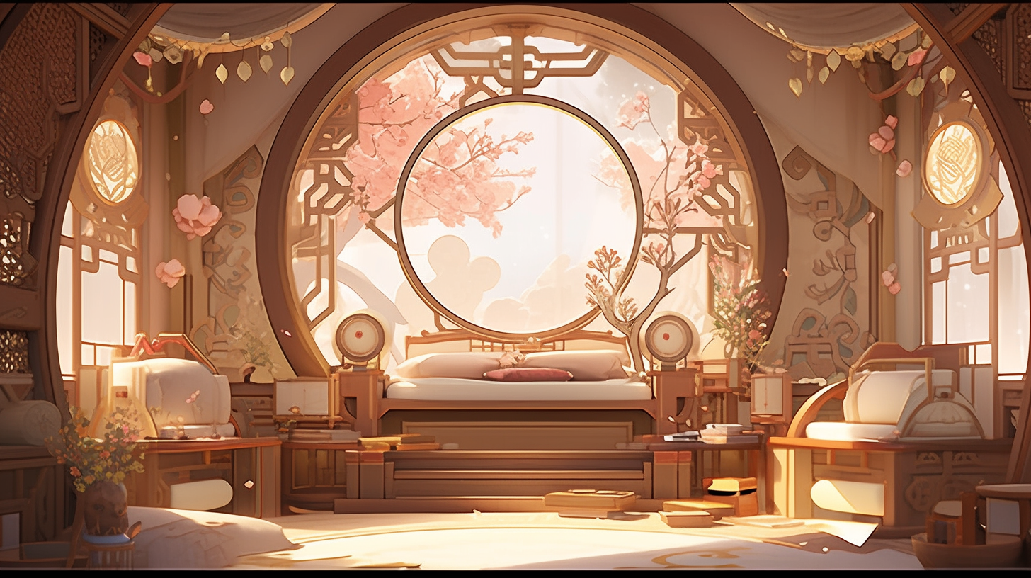 3d仙侠古风背景图片免费下载