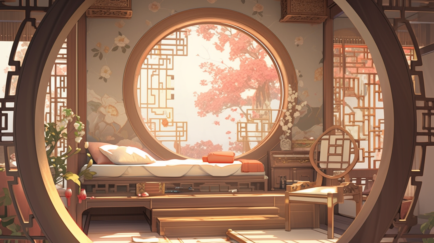 3d仙侠古风背景图片免费下载