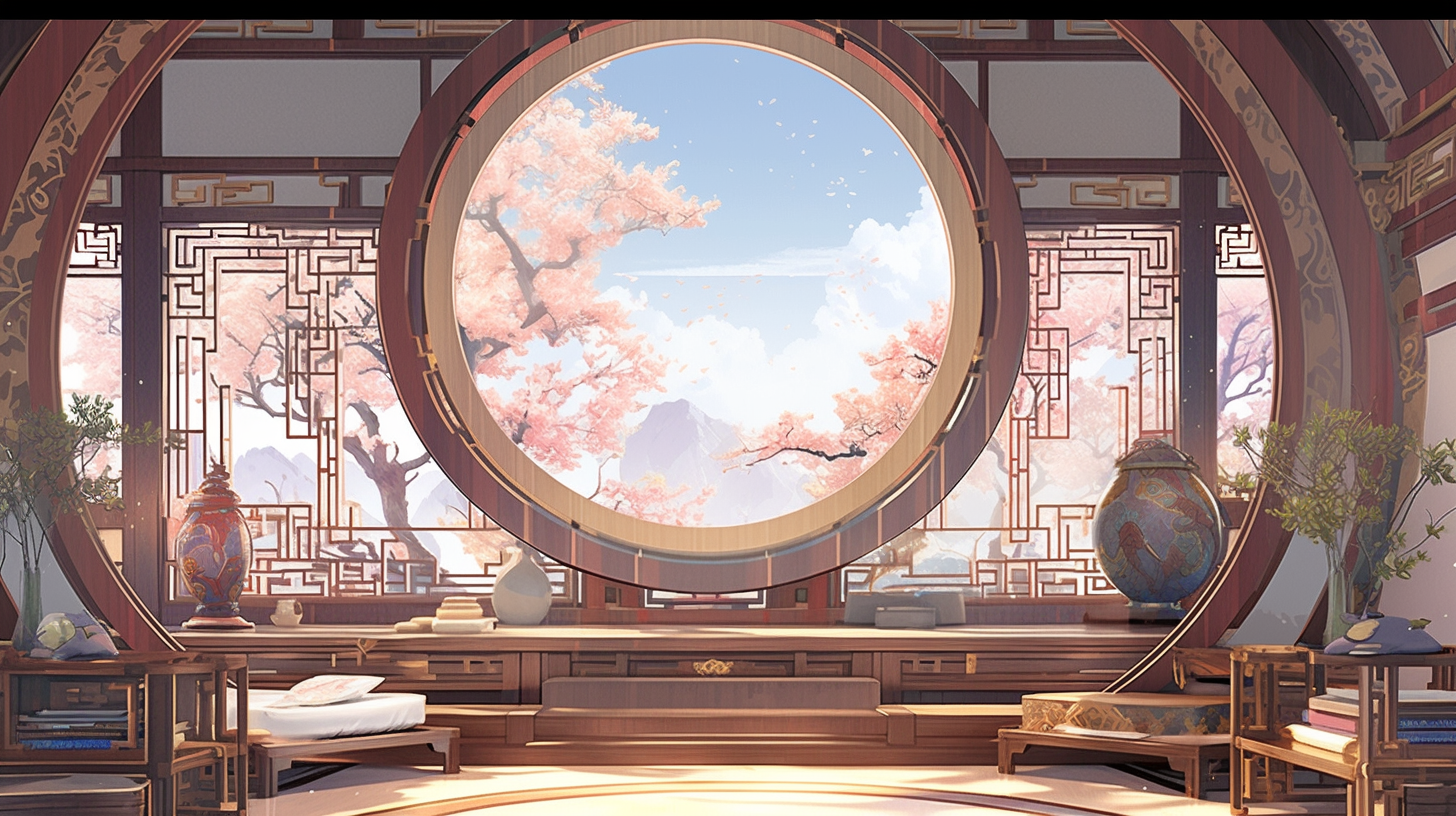 3d仙侠古风背景图片免费下载