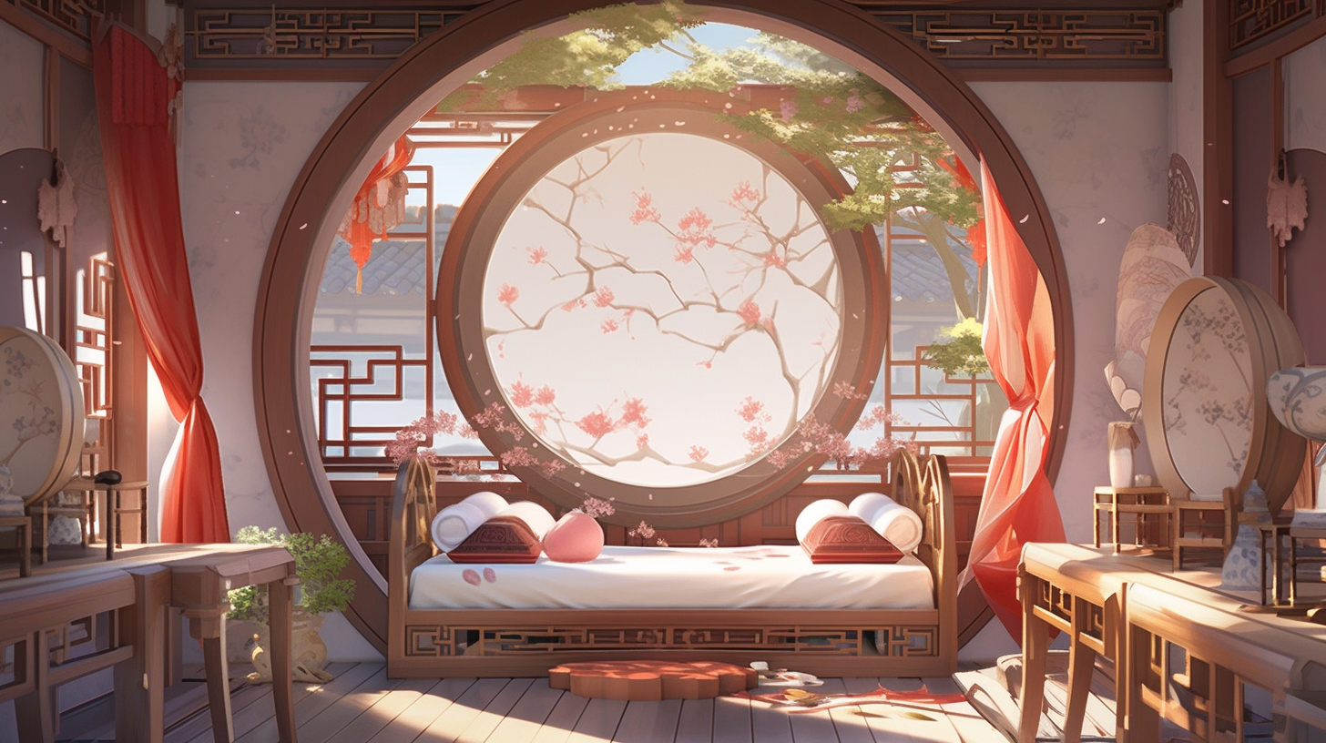 3d仙侠古风背景图片免费下载