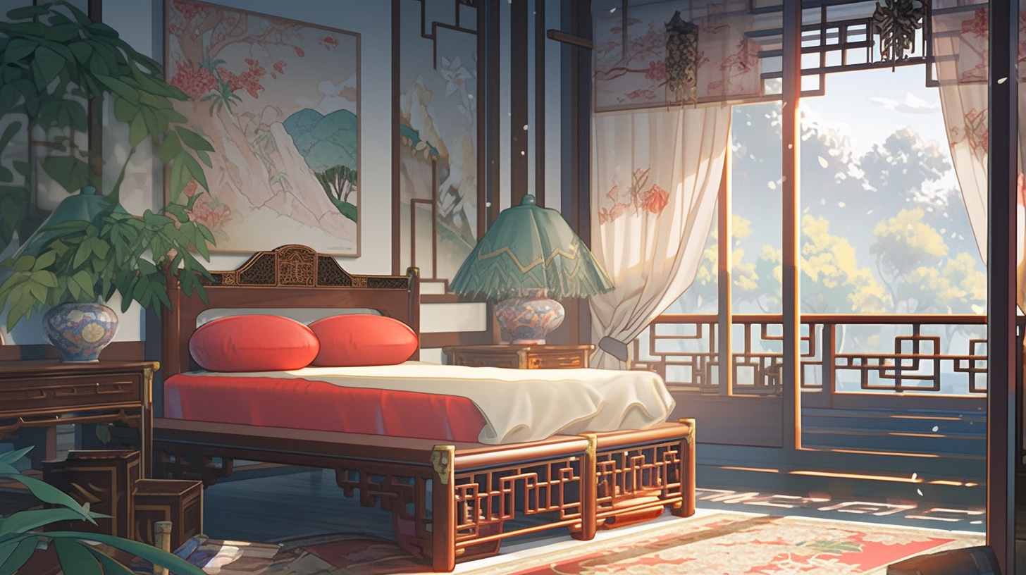 3d仙侠古风背景图片免费下载