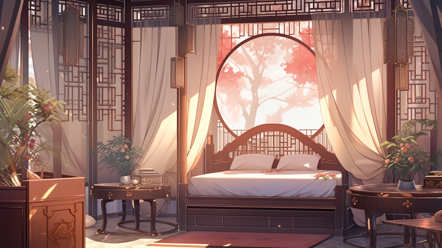 3d仙侠古风背景图片免费下载