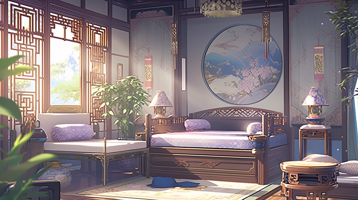 3d仙侠古风背景图片免费下载