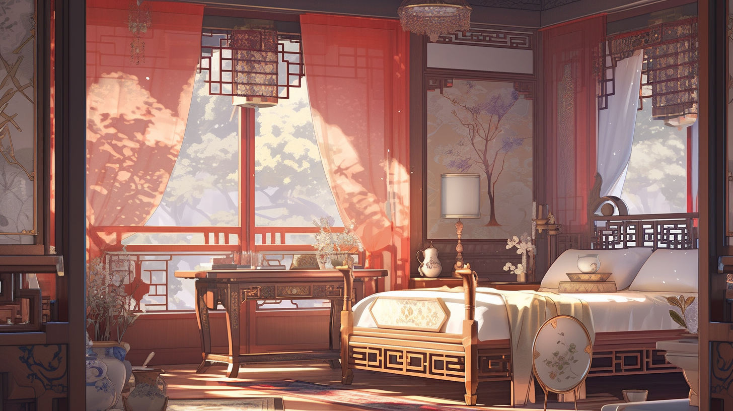 3d仙侠古风背景图片免费下载