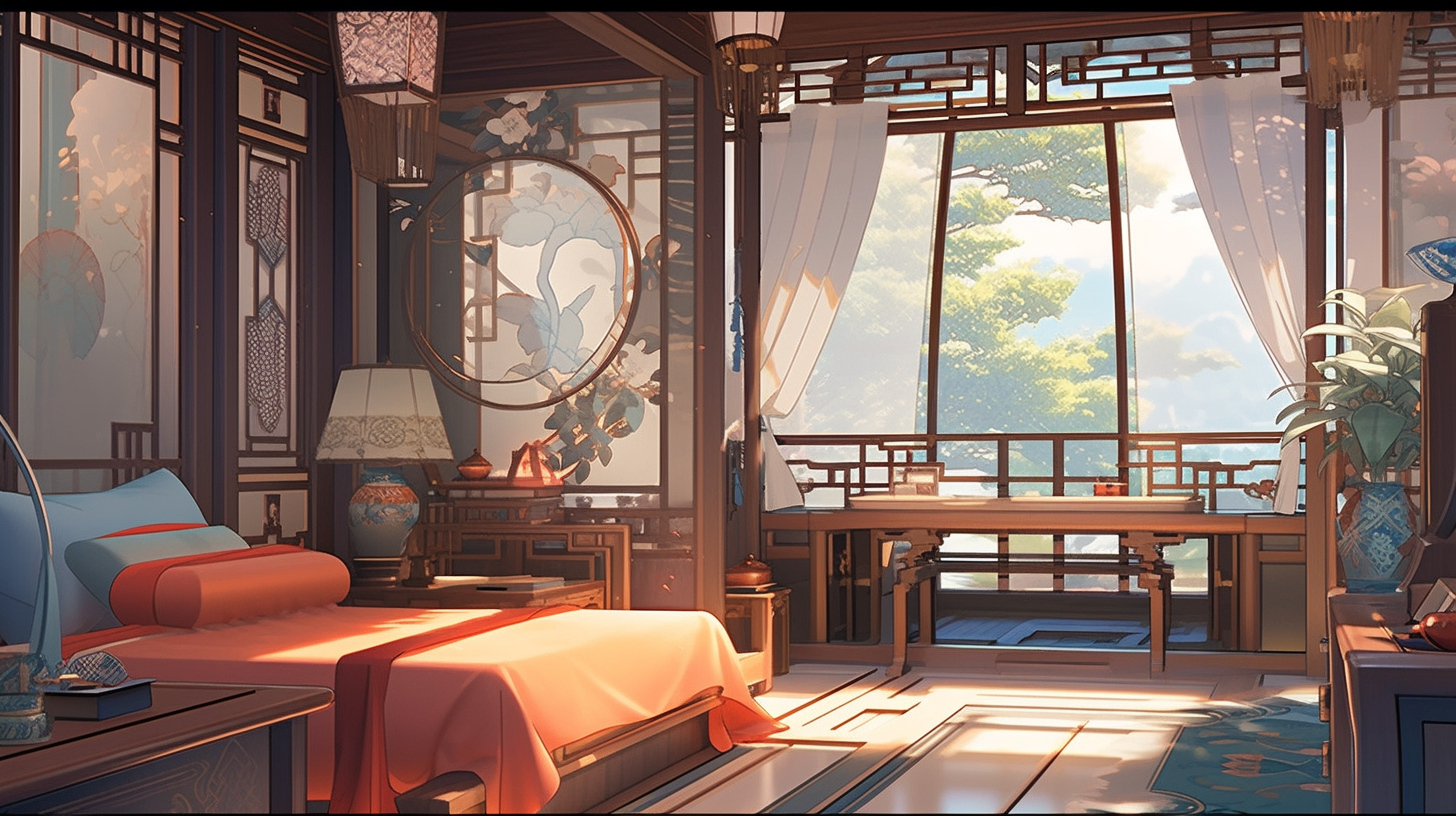 3d仙侠古风背景图片免费下载