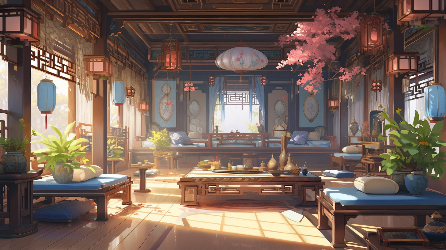 仙侠古风背景图片免费下载