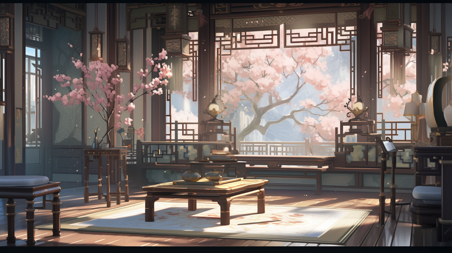 3d仙侠古风背景图片免费下载