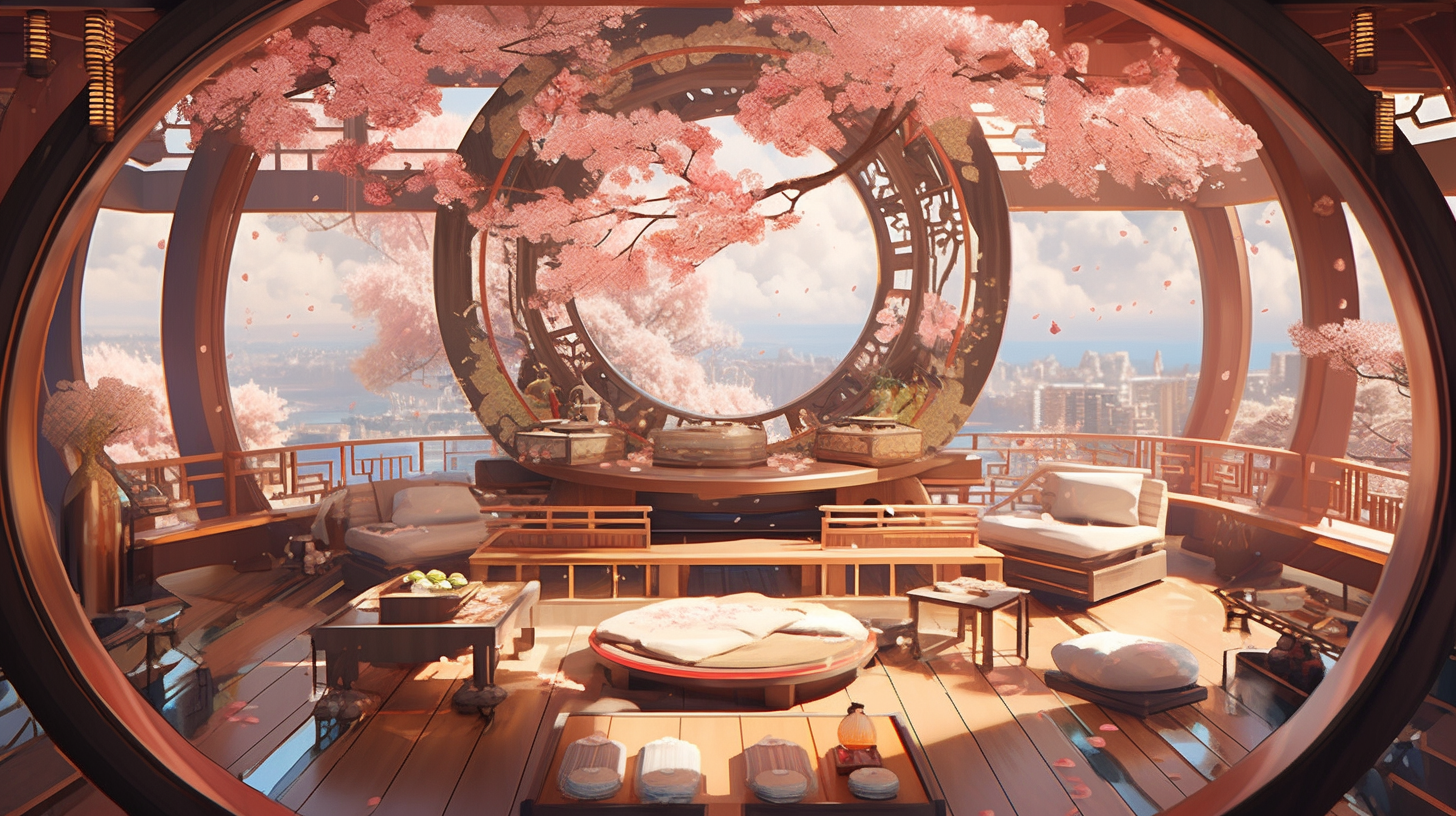 3d仙侠古风背景图片免费下载