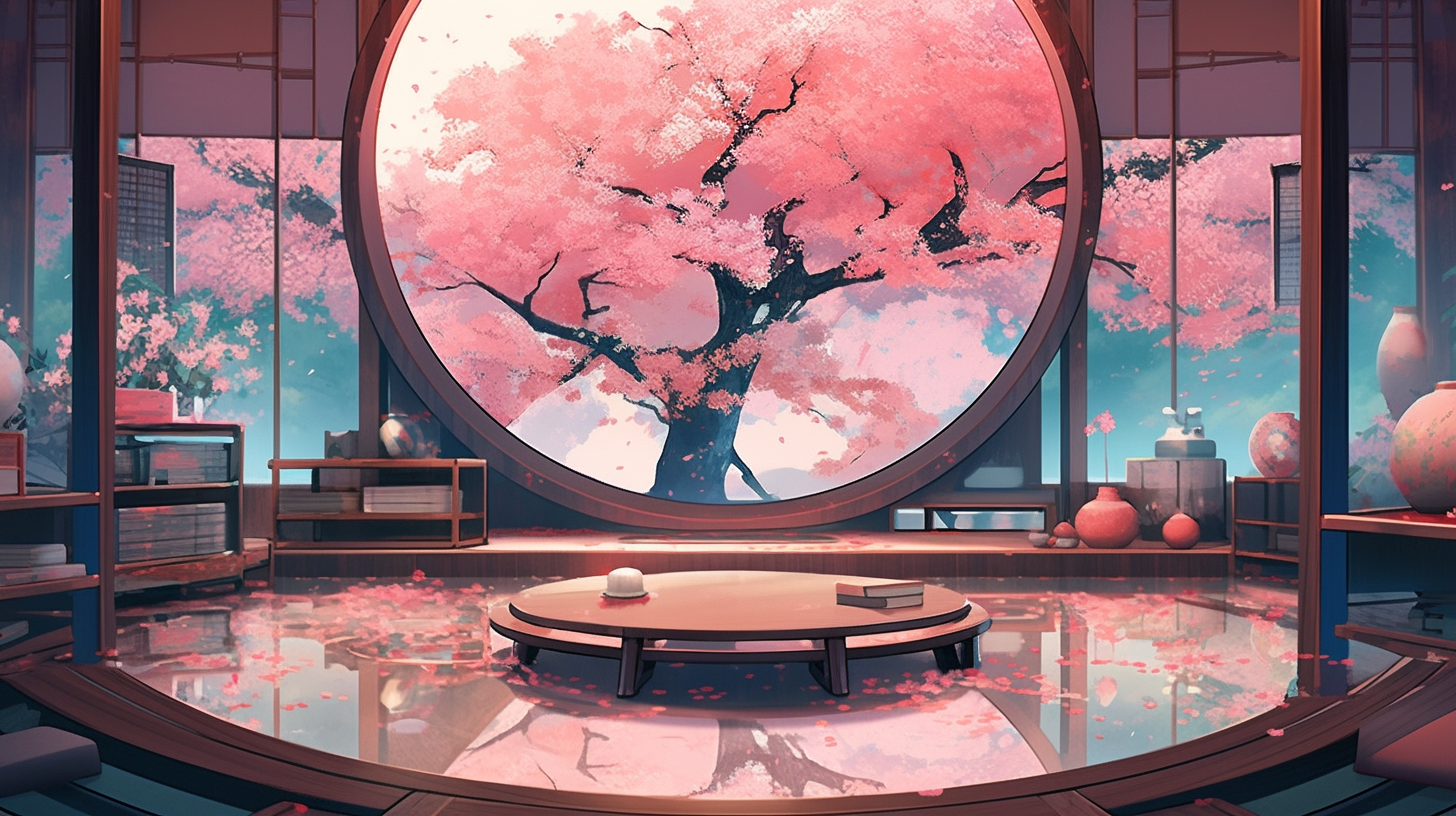 AI生成仙侠古风背景图片免费下载