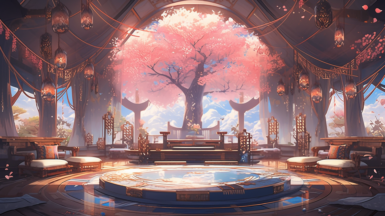 3d仙侠古风背景图片免费下载