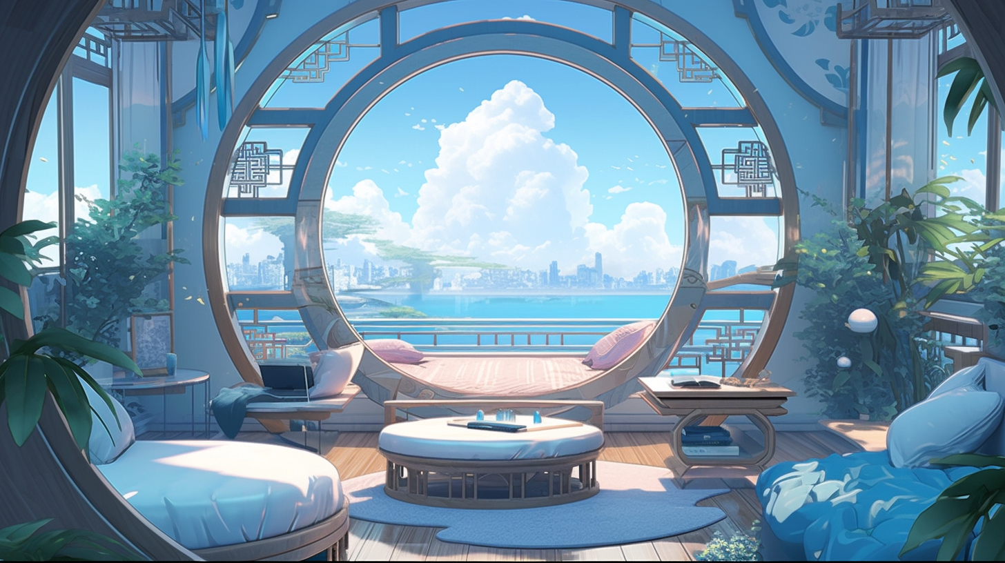 3d仙侠古风背景图片免费下载