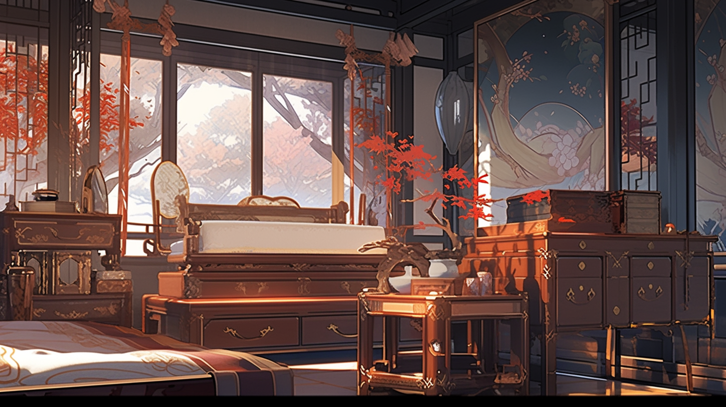 3d仙侠古风背景图片免费下载