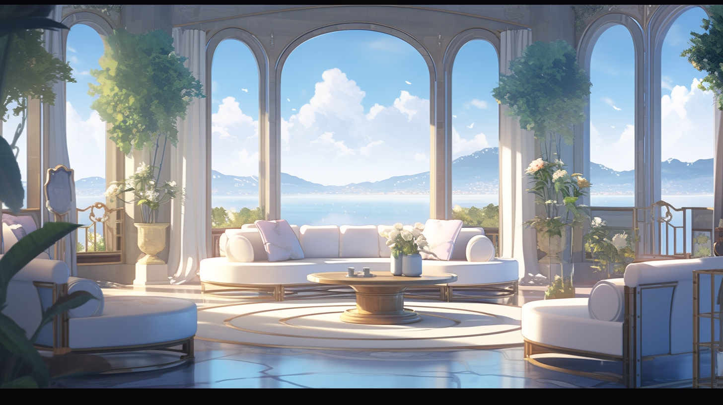 AI绘画仙侠古风背景图片