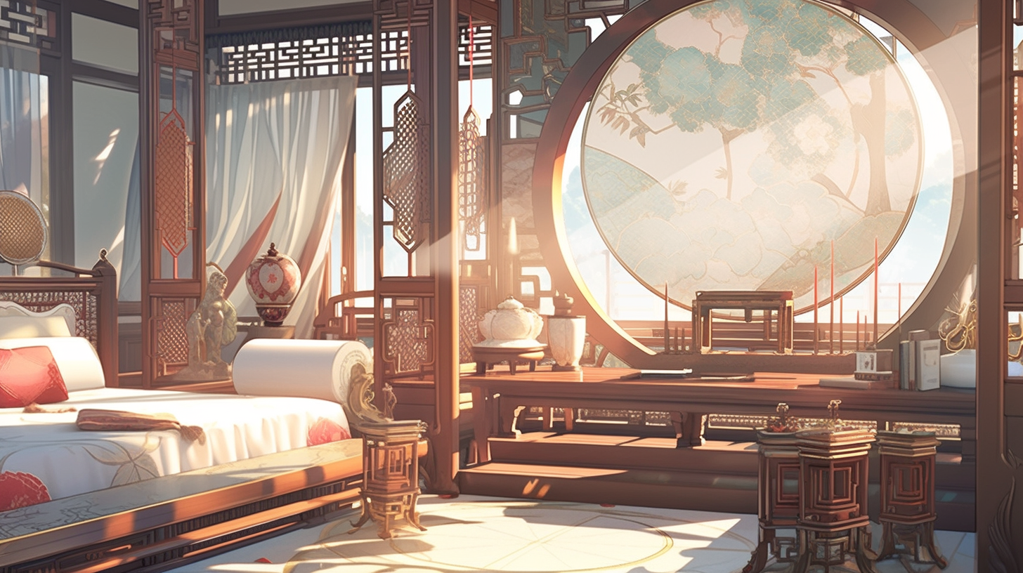 3d仙侠古风背景图片免费下载