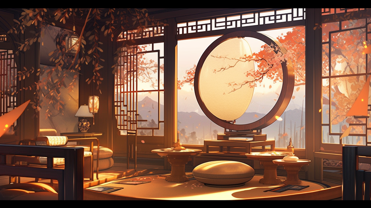 3d仙侠古风背景图片免费下载