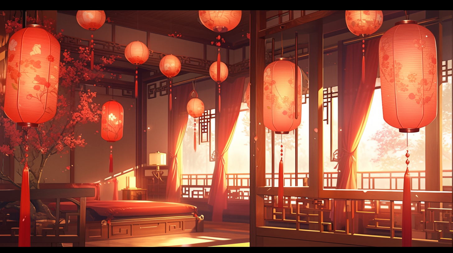 3d仙侠古风背景图片免费下载