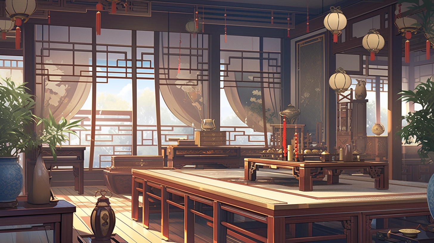 3d仙侠古风背景图片免费下载