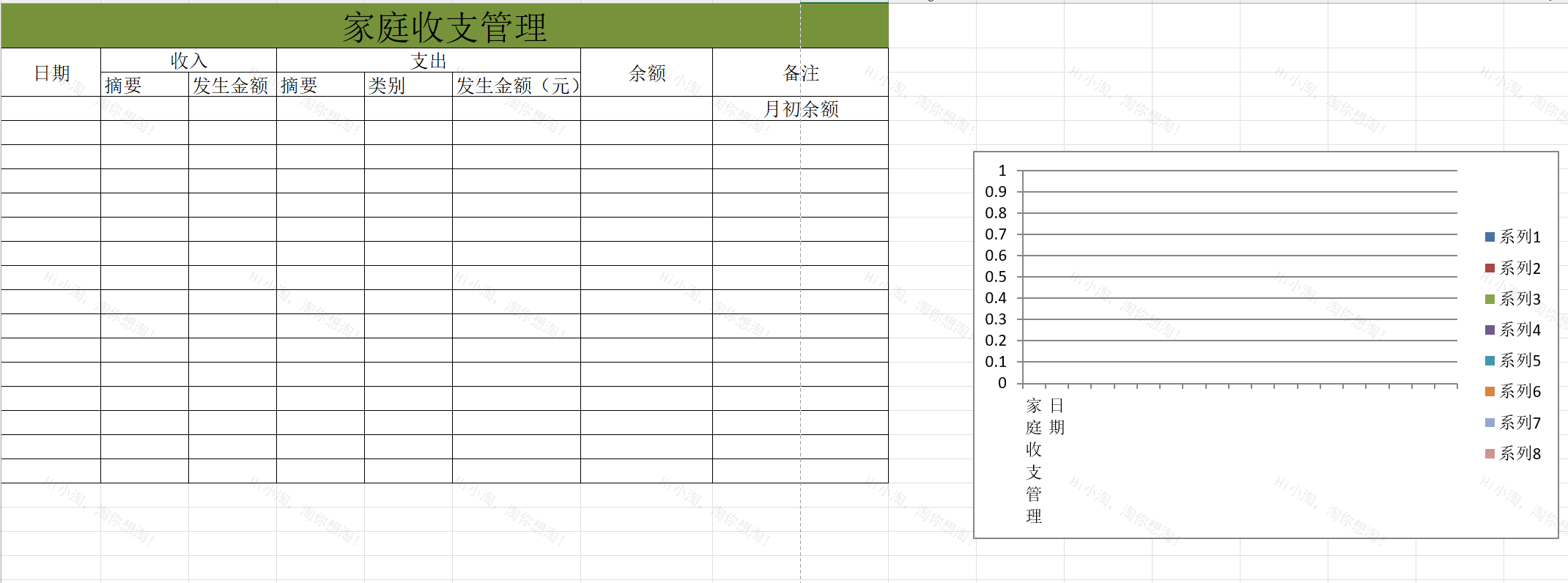 Excel家庭收支管理.xlsx